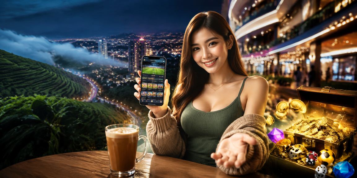 Aplikasi kasino Malaysia dengan peniaga langsung bergaya Melayu di skrin telefon